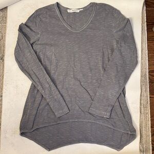 Wilt Charcoal Long Sleeve Women's Top